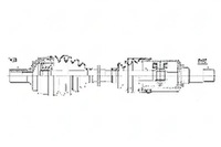 фото thumb №1, Піввісь npw-me-038 nty mercedes cls c218