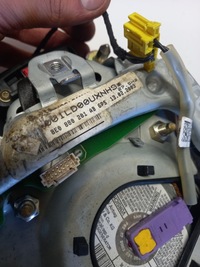 фото thumb №7, Подушка подушка безпеки кермо audi a3 8l 8e0880201ab