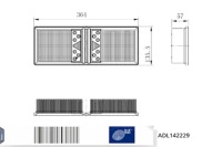 фото thumb №4, Blue print adl142229 фильтр воздуха