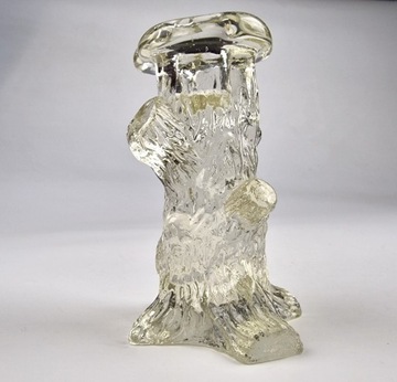 ПОДсвечник хобот / Подсвечник из хрусталя Royal Krona Glass из пня дерева