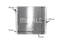 Купить Радиатор двигателя воды bmw x5 e70 3.0 4.4 4.8 10.06-07.13 mahle, фото thumb