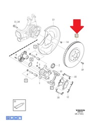 фото thumb №1, Диск гальмівна оригінальний номер