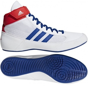 Buty Zapaśnicze Bokserskie Adidas Havoc II Białe 41 1/3