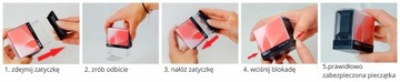 Штамп компании COLOP 60 IQ 7-8 строк + ДИЗАЙН