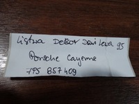 фото thumb №5, Ідеальна планка декор двері лівий porsche cayenne 1