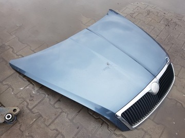 фото thumb №4, Skoda octavia 2 ii 04-07r капот решётка радиатора 9901