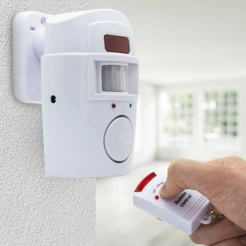 2x ALARM Z CZUJNIKAMI RUCHU + 2x PILOT GRUNDIG