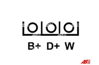 фото thumb №2, Генератор 12v ford escort 1.4 1.6 1.8 95 - as-pl #petrolhead pro+ kit4