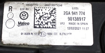 фото thumb №10, Vw t-roc 2ga лампа правая перед передняя полный led eu org 2ga941774