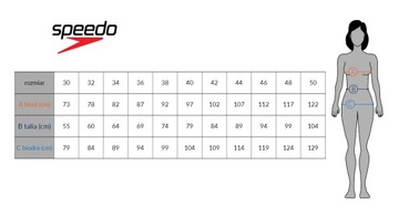 Strój SPEEDO Aquanite Red roz.42