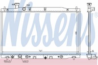 фото thumb №15, Радіаторів двигуна honda cr-v iii 2.4 06.06- nissen