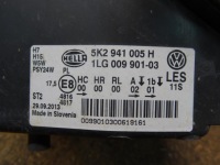 фото thumb №16, Vw golf vi 08-12 лампа ліва перед передня 5k2941005h