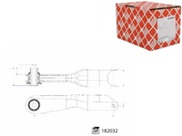 фото thumb №1, Важіль підвішування колеса зад l dół з спереду поперечний з підшипник