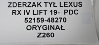 фото thumb №16, Бампер задняя lexus rx iv lift 19- pdc 52159-48270