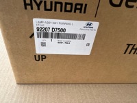 Tucson 3 рестайлинг  18- противотуманная фара led левый drl новый Цена, фото thumb