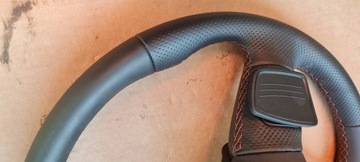 фото thumb №14, Sq5 80a q5 рестайлинг руль с подогревом кожа sline лепестки 80a419091cn