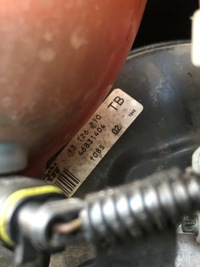 фото thumb №3, Opel vectra c рестайлинг 05-08 насос тормозная усилитель 1.8 оригинальный номер 13126710