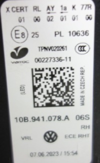 фото thumb №16, Vw id3 id i3 2019-2022 10a807221 бампер перед передний + лампы full led