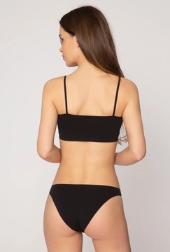 Трусики бесшовные Gatta Tanga Sensual, черные, М