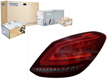 фото thumb №1, Лампа зад p mercedes c-klasa w205 sedan 12.18-02.21 tyc