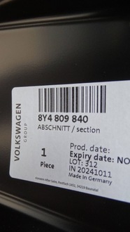 фото thumb №7, Обшивка блок двигуна правий перед 8y4809840 audi a3 sportback nowe