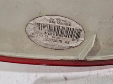 фото thumb №8, Лампа зад ліва 13226836 opel insignia a hb 08-