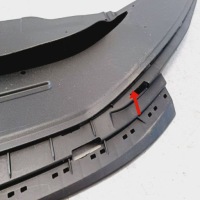 фото thumb №7, Молдинг бампера перед vw golf vii 5g0805915b nr137