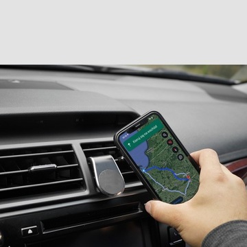 Uchwyt magnetyczny samochodowy do kratki nawiewu auta na telefon MOCNY