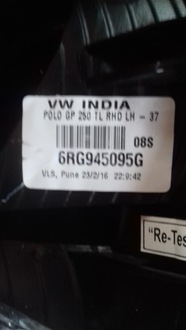 фото thumb №7, Лампа лівий задня 6rg945095g vw polo v 2010-2015