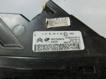 фото thumb №10, Citroen c3 aircross iii 18 лампа led do руху денного drl права 9822790280