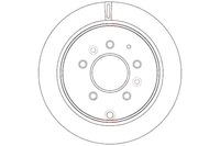 фото thumb №1, Trw тормозные диски тормозные 2szt. mazda задняя mpv 02-