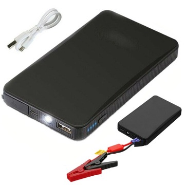 МОЩНЫЙ СТАРТЕР ПУСКАТЕЛЬ БУСТЕР POWERBANK СВЕТОДИОДНЫЙ ФАКАР 20000МАЧ