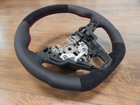 фото thumb №8, Ford mondeo mk5 s-max mk2 - кермо шкіра sport алькантара червона nić