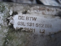 Радіатор вихлопних газів egr vw seat skoda audi 1.6 2.0 tdi 03l131512bl 03l131512cf Доставка, фото thumb
