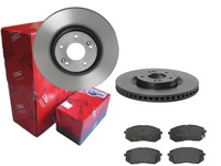 фото thumb №1, Гальмівні диски гальмівні колодки trw перед kia ceed jd soul ii 320mm