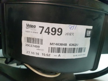 фото thumb №5, Opel mokka x рестайлінг 16-19 обігрівач повітродувка 1.4 turbo європа