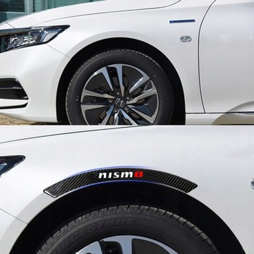 4 наклейки на боковые колеса Nissan Nismo