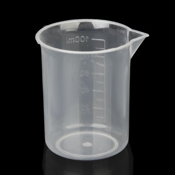 50ml ml przezroczysta stopniowana zlewka kubek miarowy Kitchen Lab Tool 100ml