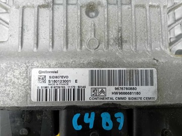 фото thumb №5, Citroen c4 ii b7 блок керування двигуна 9676760880