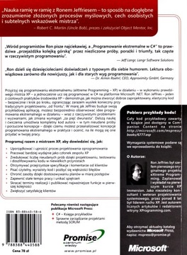 PROGRAMOWANIE EKSTREMALNE W C# - Ron Jeffries [KSI