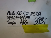 фото thumb №6, Насос abs audi a6 c5 2.5tdi 8e0614111ah