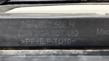 фото thumb №14, Спойлер накладка бампера vw t-roc 2ga807568h зад