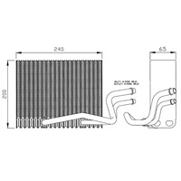 фото thumb №2, Nrf 36098 випарник, електропроводка кондиціонера