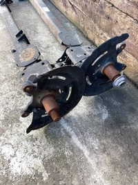 фото thumb №7, Балка oś ось подвеска подвеска задняя master iii movano ii b 555110236r