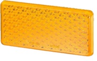 фото thumb №1, Отражатель prostokątny na taśmę жёлтый up-60ts 10szt