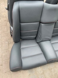 фото thumb №13, Сиденья сиденье левый правые диван bmw e36 cabrio кожа чёрный obszyte