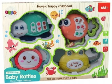 Сенсорные игрушки НАБОР ПОГРЕМОК для детей