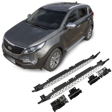 KIA SPORTAGE III SL 2010-2015 ПОДНОЖКИ, НАКЛАДКИ, НАБОРКИ
