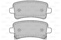 фото thumb №3, 601049 valeo тормозные колодки тормозные