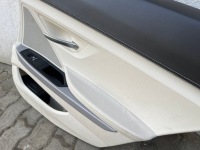 фото thumb №6, Bmw f06 обшивки салону (дверні карти) двері заднє шкіра elfenbeinweiss